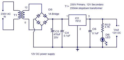 dc power supply circuit diagram circuit diagram power supply circuit electronics circuit