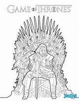 Thrones Game Stark Coloring Ned Pages Coloriage Lannister Fer Games sketch template