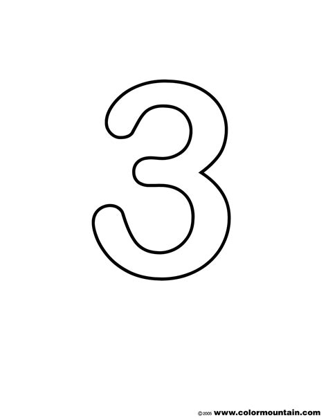number  colouring pages clip art library