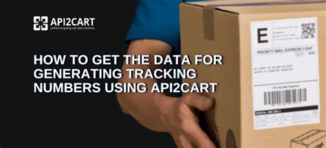 data  ecommerce platforms  generate tracking numbers