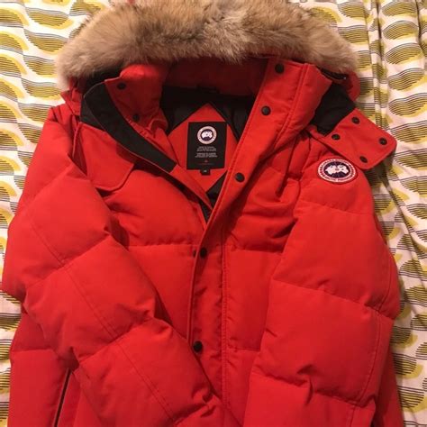 Canada Goose Jackets And Coats Large Red Wyndham Canada
