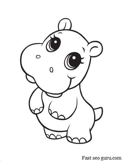 hippo coloring page animal coloring pages coloring books coloring pages