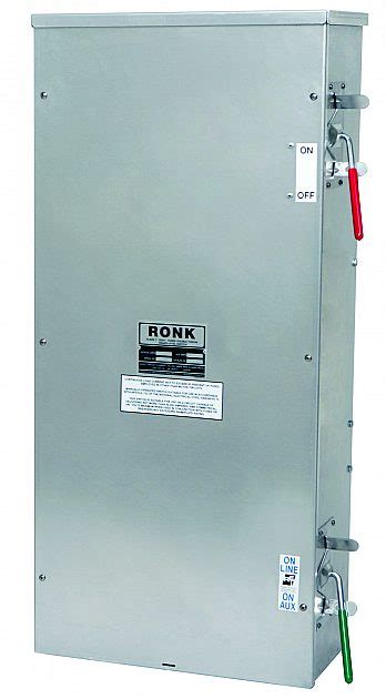 fused disconnect double throw switch  ronk electrical industries