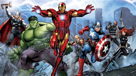 resolution marvels avengers assemble comic  wallpaper
