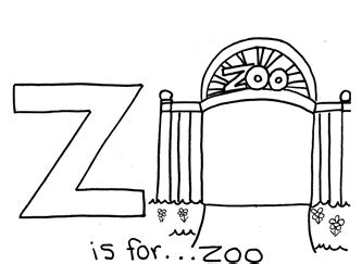 coloring pages    alphabet coloring pages