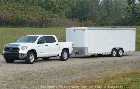 toyota tundra pulling  lb trailer torque news
