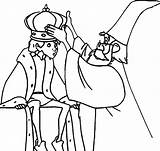 Arthur King Coloring Pages Sword Stone Magic Man Printable Awesome Wecoloringpage sketch template
