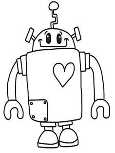 rob  robot coloring pages craft ideas rob  robot coloring