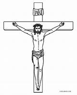 Kreuz Croix Cool2bkids Ausmalbilder Ausmalbild Crucifixion Jésus Jesús  sketch template