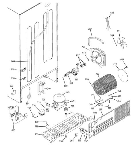 refrigerator  series unit parts model gtsissarss searspartsdirect