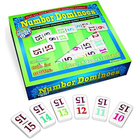 number dominoes premium double  set walmartcom walmartcom