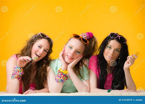 having fun together stock image image of makeup colours 31570919