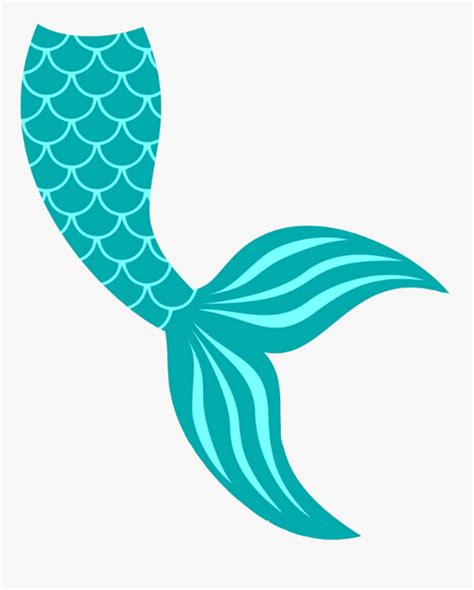 printable mermaid tail clipart