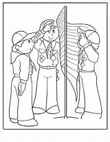 Scout Cub Educativeprintable Oath Scouts sketch template