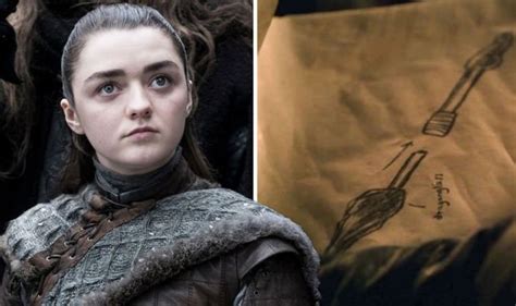 Game Of Thrones Season 8 Arya Stark’s New Weapon’s Purpose Revealed