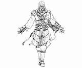 Creed Assassin Coloring Printable sketch template