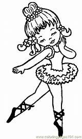Coloring Pages Dancing Dance Kids Printable Ballerina Colouring Sheets Girls Coloringpages101 sketch template