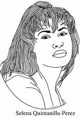 Selena Quintanilla Ecdn Layered sketch template