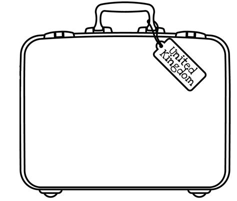 template   suitcase crafttemplate   suitcase craft story