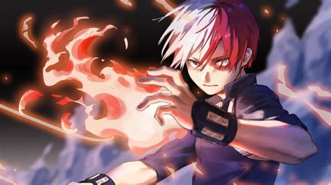 Shoto Todoroki [my Hero Academia] 4k 5 345 Wallpaper