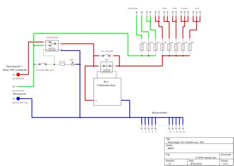 schaltplan relais  wiring diagram