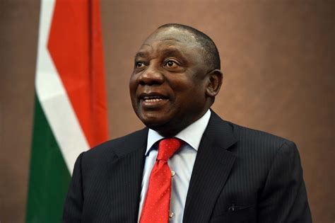 seemingly  war   planet south african president cyril