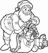 Coloring Pages Santa Claus Christmas Kids Color Colouring Clause Fun Drawings Clip Printable Noel Disney Sleigh Simple His Dessin Imprimer sketch template