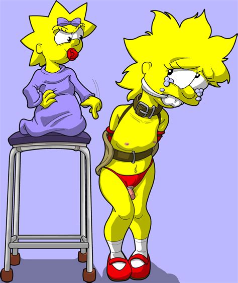 pic327826 lahsparkster lisa simpson maggie simpson the simpsons simpsons porn