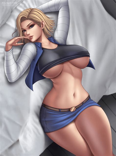 rule 34 1girls alternate version available android 18 animated blonde