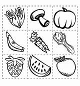 Coloring Fruit Vegetables Healthy Myplate Pages Kids Usda Sheet Food Vegetable Template Sheets Veggie Coloringkidz sketch template