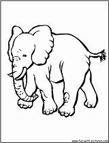 Elephant Coloring Asian Pages Printable Color Advertisement Clipart Animal Fun sketch template