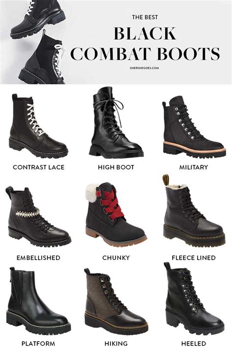 black combat boots  edge   outfit