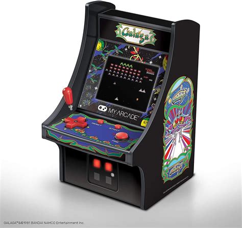 arcade micro player mini arcade machine galaga video game fully