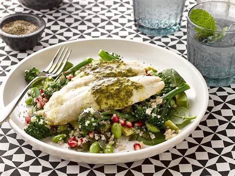 How To Make A Superfood Salad With Sea Bass And Salsa Verde The