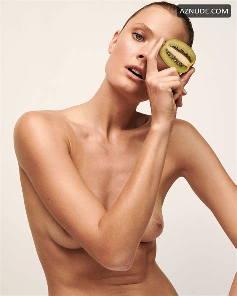 constance jablonski nude with vegetables and fruits made