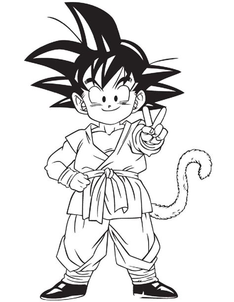 goku coloring pages   dragon ball  coloring pages goku