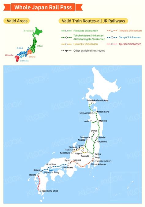 [sale] [green Car] 7 Day Whole Japan Rail Pass Ticket Kd