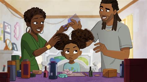 young love review   animated tv series  inspired  hair