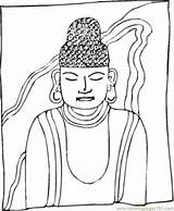 Buddhism Religions Coloring Printable Other Color sketch template