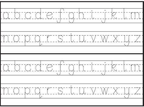 english alphabet worksheet  kindergarten  images alphabet