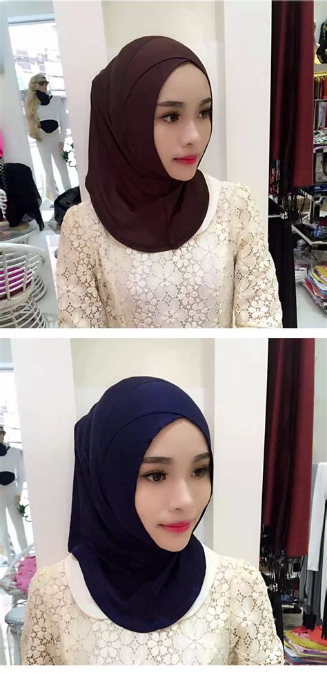 Zakiyyah V020 Solid Color Women Dubai Hijab Wholesale Arab Hijab Sex
