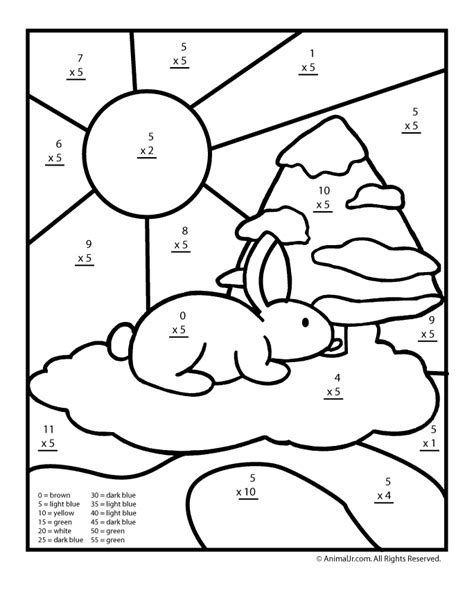 math coloring pages multiplication coloring home