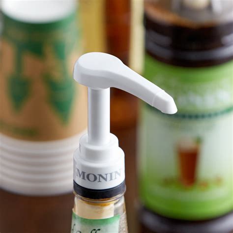 monin  oz flavoring syrup pump