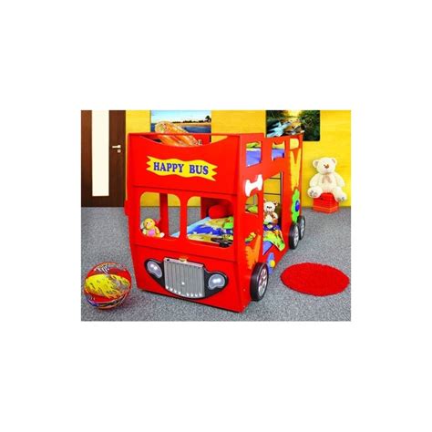 Double Decker Bunk Bed Happy Bus Furniture By Room