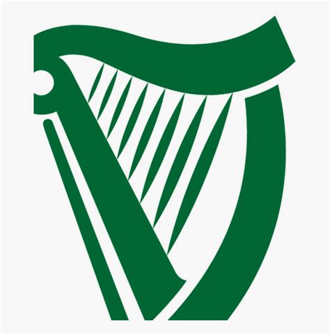 ireland clipart irish harp guinness logo vector  transparent
