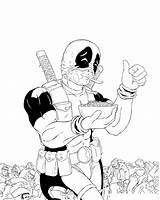 Deadpool Coloring Pages Printable Eats Cereales Cool Print Color sketch template