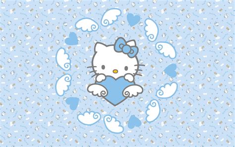 baby blue  kitty desktop wallpaper wallpaperscom