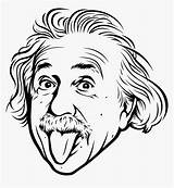 Einstein Albert Drawing Outline Vector Illustration Clipart Alt1 Illustrations Hand Pngitem Kindpng Clipartkey sketch template