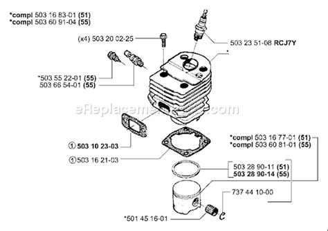 husqvarna  parts list  diagram   ereplacementpartscom