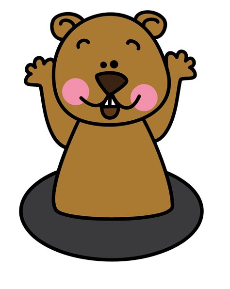 groundhog clipart  clipartfest wikiclipart